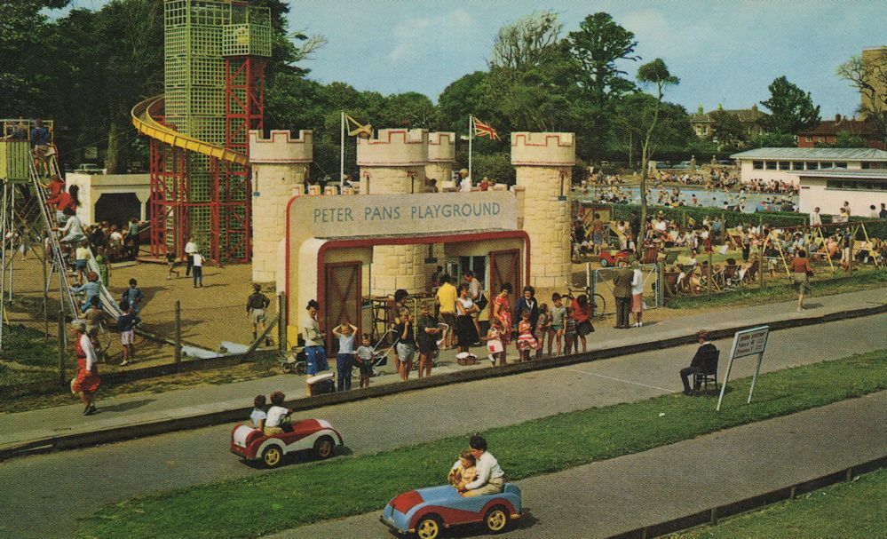 Peter Pans Playground Peter Pan's Playground - vintage 1970's photograph of the playground in Worthing, Sussex